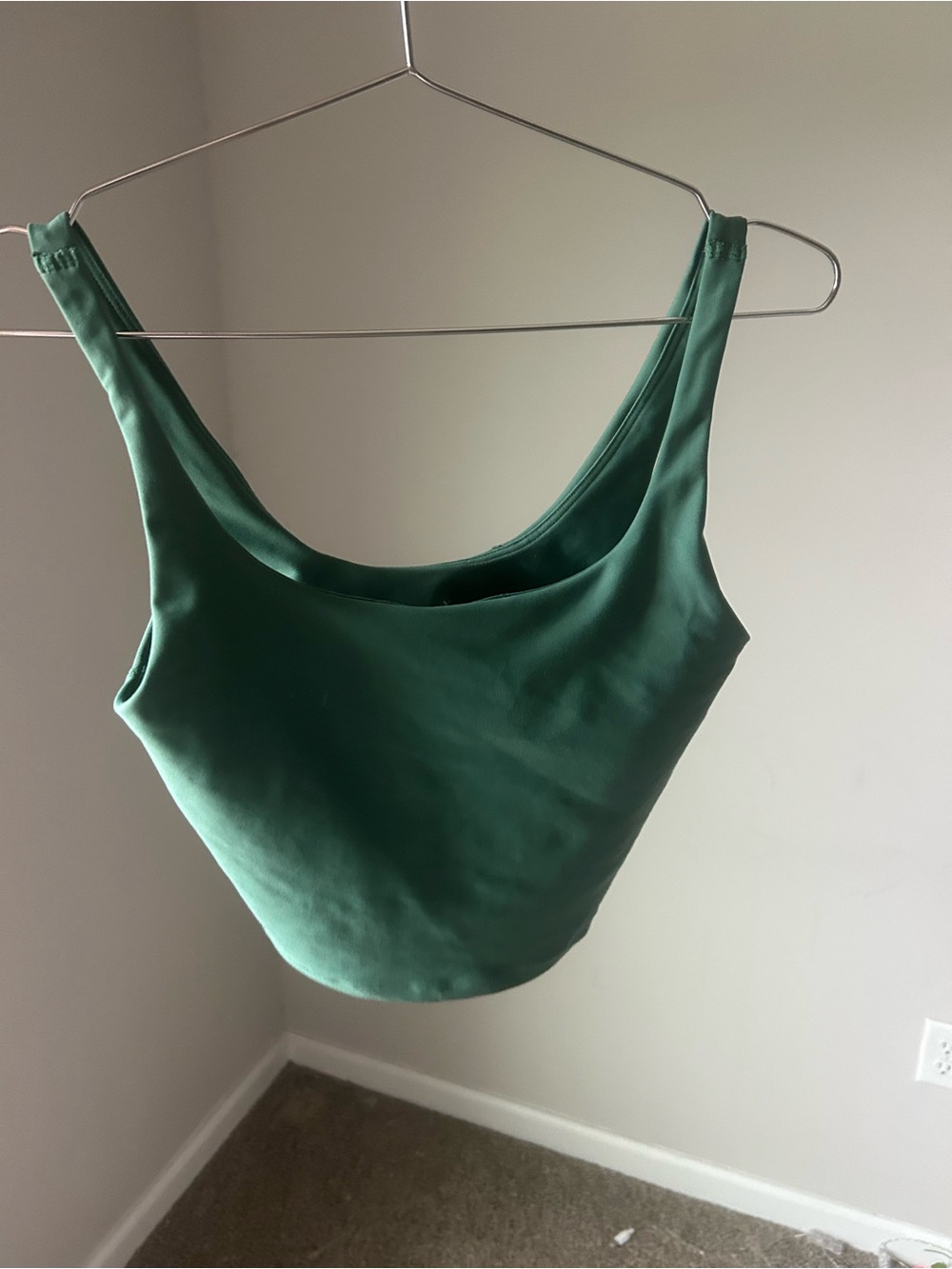 Old Navy Emerald Green Scoop Neck Tank Top